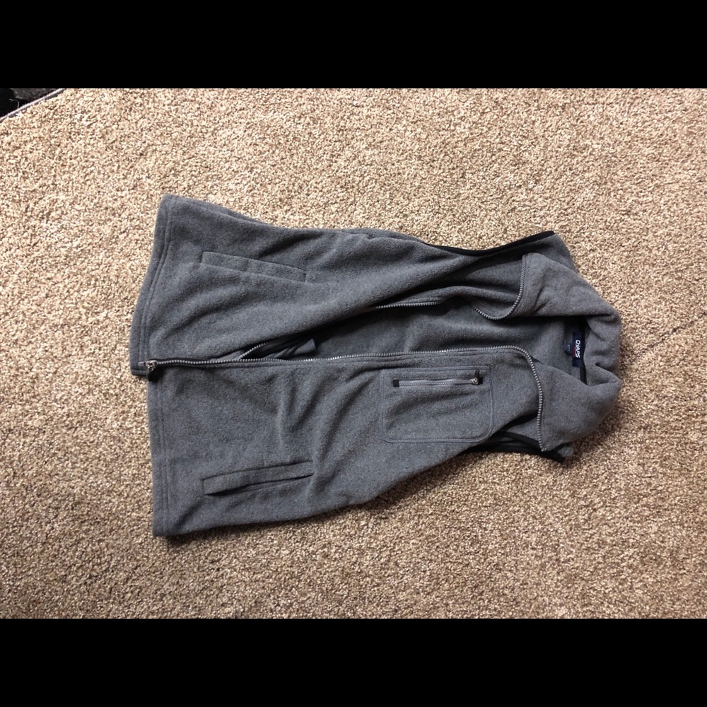 Gray vest!
